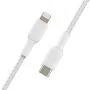 Cabo Lightning Belkin CAA004BT1MWH Branco 1 m (1 Unidade) de Belkin, Cabos Lightning - Ref: S9132357, Preço: 20,22 €, Descont...