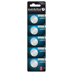 Batteries EverActive CR2016 (5 Units) by EverActive, Disposable Batteries - Ref: S9132551, Price: 2,70 €, Discount: %