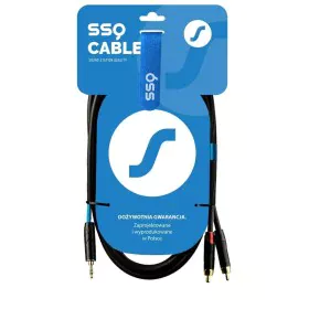 Audio Jack to 2 RCA Cable Sound station quality (SSQ) SS-1423 by Sound station quality (SSQ), Accessories for MP3 players - R...