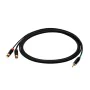 Audio Jack to 2 RCA Cable Sound station quality (SSQ) SS-1423 by Sound station quality (SSQ), Accessories for MP3 players - R...