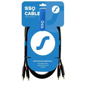 Cable 2 x RCA Sound station quality (SSQ) SS-1431 Negro 1 m de Sound station quality (SSQ), Cables - Ref: S9133558, Precio: 1...