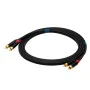 Cavo 2 x RCA Sound station quality (SSQ) SS-1431 Nero 1 m di Sound station quality (SSQ), Cavi - Rif: S9133558, Prezzo: 16,70...