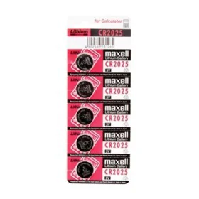 Batterie a Bottone a Litio Maxell CR2025 3V 3 V CR2025 (5 Unità) (5pcs) di Maxell, Pile monouso - Rif: S9133653, Prezzo: 3,75...