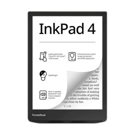 eBook PocketBook PB743G-U-WW Nero 32 GB 7.8" di PocketBook, eBook Reader - Rif: S9134138, Prezzo: 312,03 €, Sconto: %