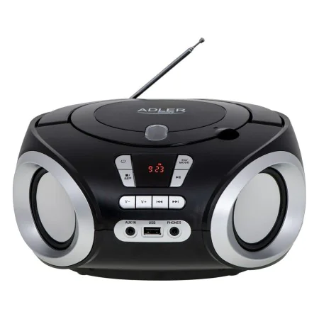 Radio Adler AD 1181 Noir Argenté de Adler, Radio portables - Réf : S9134145, Prix : 40,92 €, Remise : %