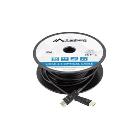 Cable HDMI Lanberg CA-HDMI-30FB-0500-BK 50 m de Lanberg, Cables HDMI - Ref: S9134354, Precio: 62,61 €, Descuento: %