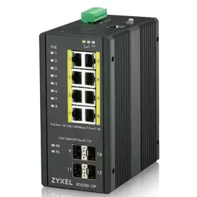 Switch ZyXEL RGS200-12P Preto 240 W de ZyXEL, Hubs USB - Ref: M0322033, Preço: 1,00 €, Desconto: %