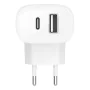 Cargador de Pared Belkin WCB007vfWH Blanco (1 unidad) de Belkin, Cables USB - Ref: S9136611, Precio: 25,76 €, Descuento: %