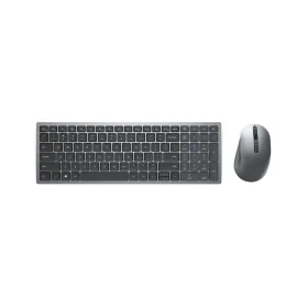 Tastatur Dell KM7120W Schwarz Grau Titan QWERTY von Dell, Tastaturen - Ref: S9137046, Preis: 69,66 €, Rabatt: %