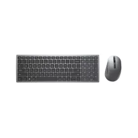 Tastatur Dell KM7120W Schwarz Grau Titan QWERTY von Dell, Tastaturen - Ref: S9137046, Preis: 72,99 €, Rabatt: %