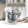 Sbattitore con frusta KitchenAid 5K45SSEWH Metallo Acciaio inossidabile Zinco di KitchenAid, Frullatore a immersione e impast...