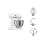 Batedeira de varinhas KitchenAid 5K45SSEWH Metal Aço inoxidável Zinco de KitchenAid, Batedeiras de varinhas e de amassar - Re...