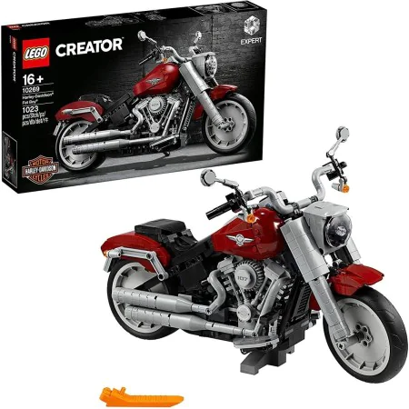 Playset Lego Creator Expert: Harley-Davison Fat Boy 10269 1023 Pieces 18 x 20 x 33 cm by Lego, Toy figures playsets - Ref: S9...