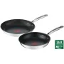 Pan Tefal Black Steel Stainless steel Ø 28 cm (2 Units) by Tefal, Frying Pans - Ref: S9140679, Price: 55,35 €, Discount: %