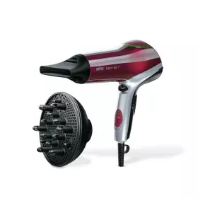 Hairdryer Braun HD770E Black Red Grey 2200 W by Braun, Hair dryers and diffusers - Ref: S9141735, Price: 61,79 €, Discount: %