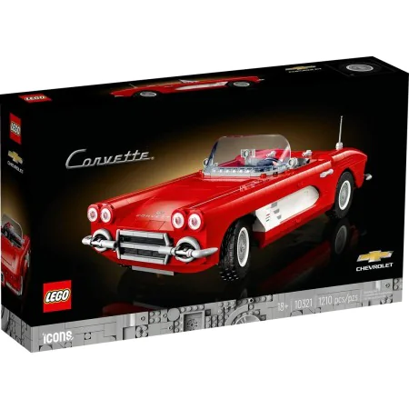 Playset Lego Icons: Corvette 10321 1210 Piezas 14 x 10 x 32 cm de Lego, Playsets de figuras de juguete - Ref: S9142584, Preci...