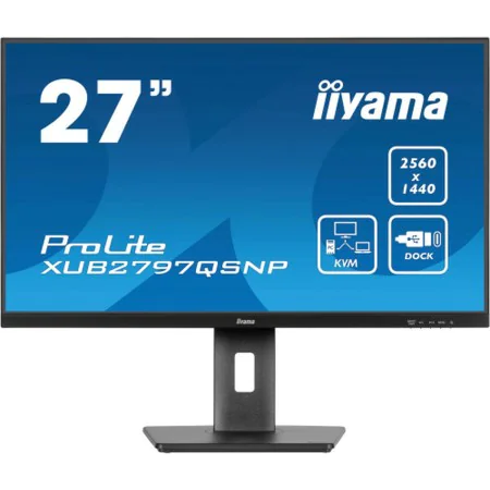 Écran Iiyama XUB2797QSNP-B1 27" 100 Hz Wide Quad HD de Iiyama, Ecrans PC - Réf : M0322353, Prix : 312,99 €, Remise : %