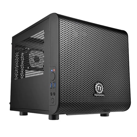 Boîtier ATX semi-tour THERMALTAKE Core V1 Noir de THERMALTAKE, Boîtiers pour ordinateurs de bureau - Réf : S9144137, Prix : 6...