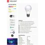 Lampadina Intelligente Yeelight YLQPD-0011 Bianco Multicolore F 9 W E27 806 lm (2700 K) (6500 K) di Yeelight, Lampadine a LED...