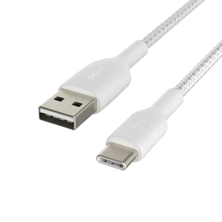 Câble USB-C vers USB Belkin CAB002BT3MWH Blanc 3 m (1 Unité) de Belkin, Câbles USB - Réf : S9144862, Prix : 14,12 €, Remise : %