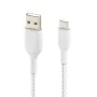 Câble USB-C vers USB Belkin CAB002BT3MWH Blanc 3 m (1 Unité) de Belkin, Câbles USB - Réf : S9144862, Prix : 14,12 €, Remise : %