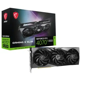 Carte Graphique MSI 16G GAMING X GeForce RTX 4070 Ti 16 GB GDDR6X de MSI, Cartes graphiques - Réf : S9158152, Prix : 1,00 €, ...