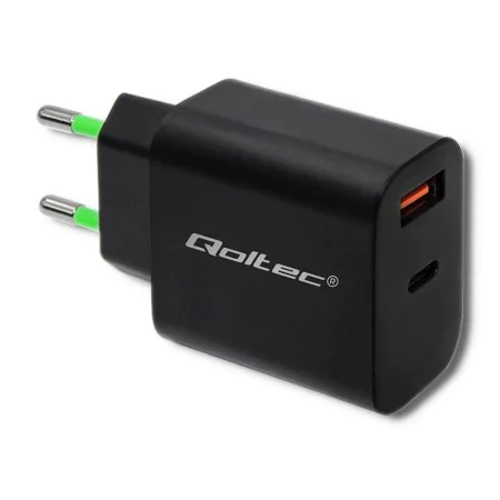 Wall Charger Qoltec 51713 Black 18 W by Qoltec, Chargers - Ref: S9162299, Price: 9,39 €, Discount: %