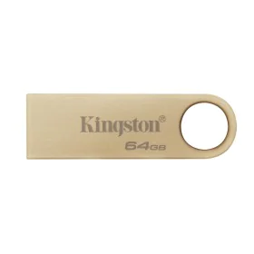 Clé USB Kingston SE9 G3 Or 64 GB (1 Unité) de Kingston, Clés USB - Réf : S9162309, Prix : 9,80 €, Remise : %