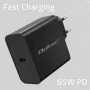 Wall Charger Qoltec 52379 Black 65 W (1 Unit) by Qoltec, Chargers - Ref: S9164213, Price: 23,61 €, Discount: %