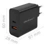 Chargeur mural Qoltec 52380 Noir 65 W (1 Unités) de Qoltec, Chargeurs - Réf : S9164214, Prix : 23,67 €, Remise : %