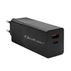 Caricabatterie da Parete Qoltec 52382 Nero 100 W (1 Unità) di Qoltec, Caricabatterie - Rif: S9164216, Prezzo: 36,71 €, Sconto: %