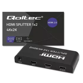 Switch HDMI Qoltec 51797 Nero di Qoltec, Cavi HDMI - Rif: S9184650, Prezzo: 25,71 €, Sconto: %