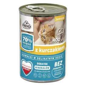 Cat food FRENDI Junior Chicken 400 g by FRENDI, Wet - Ref: S9189106, Price: 1,38 €, Discount: %