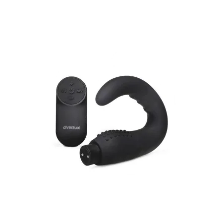 Vibrador Doble Estimulación Diversual Negro de Diversual, Vibradores dobles - Ref: M0400042, Precio: 34,51 €, Descuento: %