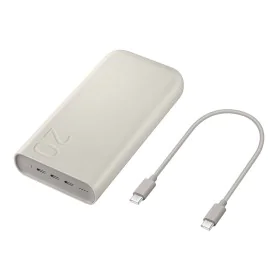 Powerbank Samsung EB-P4520XUEGEU Bege 20000 mAh (1 Unidade) de Samsung, Carregadores - Ref: S9190805, Preço: 45,63 €, Descont...