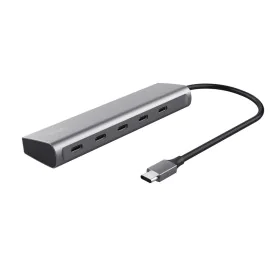 Hub USB Trust 25136 100 W Silberfarben (1 Stück) von Trust, USB-Hubs - Ref: S9190842, Preis: 30,77 €, Rabatt: %