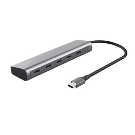 Hub USB Trust 25136 100 W Argenté (1 Unité) de Trust, Hubs USB - Réf : S9190842, Prix : 30,49 €, Remise : %