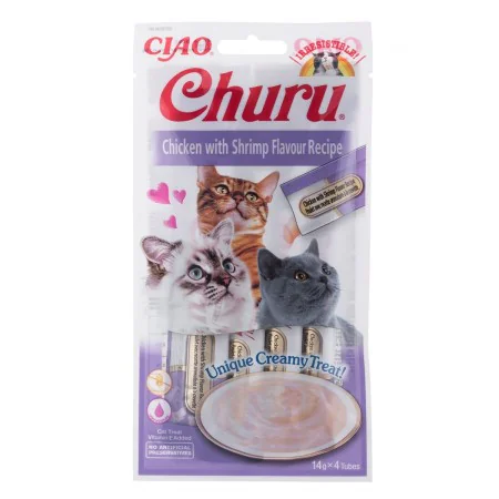 Lanche para Gato Inaba EU108 Frango 4 x 14 g de Inaba, Snacks - Ref: S9191665, Preço: 4,94 €, Desconto: %