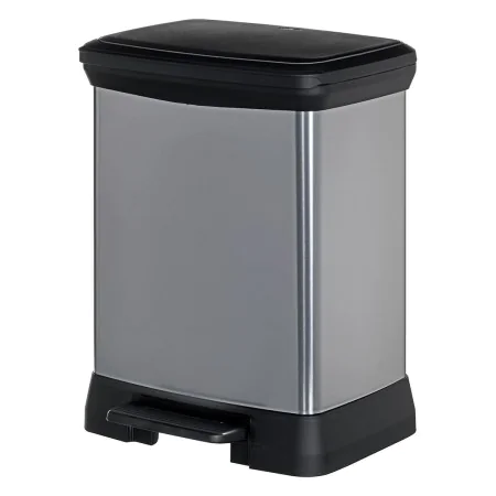 Cubo de basura Curver 203291 Negro Gris Plástico 28 L (1 Pieza) de Curver, Basura y reciclaje - Ref: S9195904, Precio: 39,42 ...