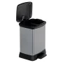 Cubo de basura Curver 203291 Negro Gris Plástico 28 L (1 Pieza) de Curver, Basura y reciclaje - Ref: S9195904, Precio: 39,42 ...