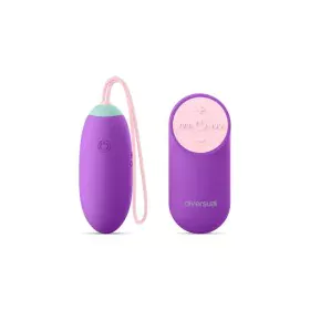 Egg Vibrator Diversual Purple by Diversual, Bullet and egg vibrators - Ref: M0400076, Price: 31,80 €, Discount: %