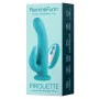 Vibrador Doble Estimulación FemmeFunn Pirouette Turquesa de FemmeFunn, Vibradores dobles - Ref: M0400081, Precio: 75,02 €, De...