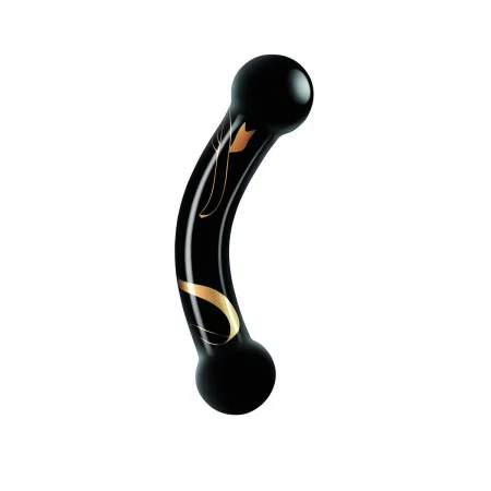 Pénis Clássico Secret Kisses Preto Ø 3,3 cm de Secret Kisses, Dildos clássicos - Ref: S9400158, Preço: 26,46 €, Desconto: %