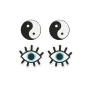 Paracapezzoli Peekaboo Ying Yang Taglia unica di Peekaboo, Copricapezzoli per donne - Rif: S9400193, Prezzo: 12,29 €, Sconto: %