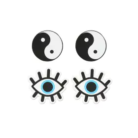 Pezoneras Peekaboo Ying Yang Talla única de Peekaboo, Cubrepezones de mujer - Ref: S9400193, Precio: 12,81 €, Descuento: %