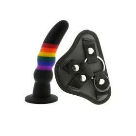 Strap-On Dildo Dream Toys Colourful Love by Dream Toys, Dildos with harnesses - Ref: S9400497, Price: 24,39 €, Discount: %