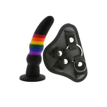 Consolador con arnés Dream Toys Colourful Love de Dream Toys, Dildos con arnés - Ref: S9400497, Precio: 24,01 €, Descuento: %