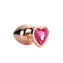 Anal plug Dream Toys Gleaming Love Golden by Dream Toys, Plugs - Ref: S9400525, Price: 10,48 €, Discount: %