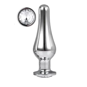 Anal plug Dream Toys Gleaming Love Silver by Dream Toys, Plugs - Ref: S9400546, Price: 9,55 €, Discount: %