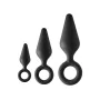 Anal plug Dream Toys Fantasstic Black 3 Pieces by Dream Toys, Plugs - Ref: S9400583, Price: 10,94 €, Discount: %